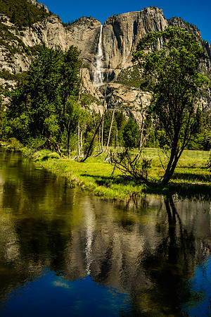 Yosemite Falls Reflection