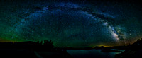 Milky Way over Crater Lake