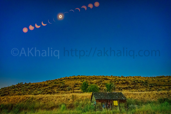 A week ago, today, Solar Eclipse 2017. Oregon USA