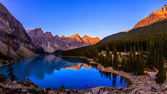 Moraine Lake sunrise