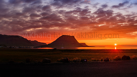 An epic sunset