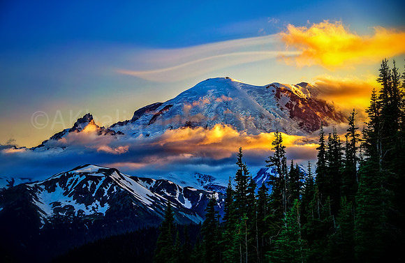 Drama around Rainier
