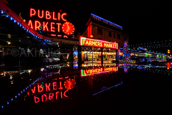 Lights and colors - pike place market